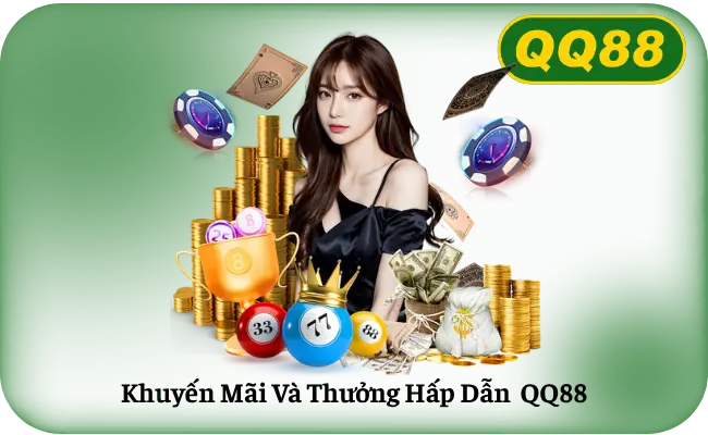 Khuyến mãi QQ88 — thưởng nạp đầu, hoàn trả hằng ngày, cashback thể thao